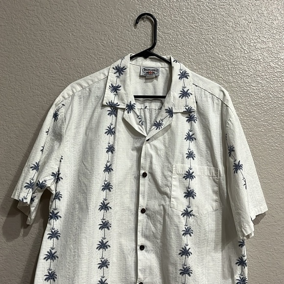Pacific Legend Classic Hawaiian Palm Trees Men's Tropical Shirt XLarge - Picture 4 of 10